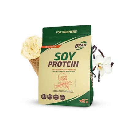 6PAK Soy Protein 700g Białko Sojowe