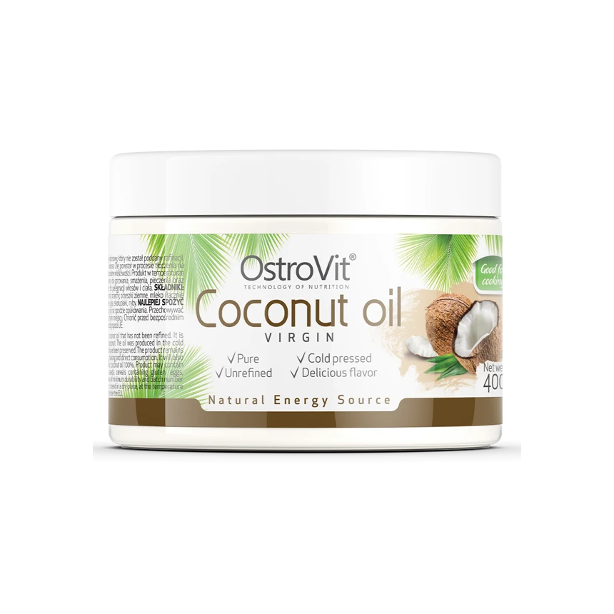 OstroVit Coconut Oil Extra Virgin 400g Olej Kokosowy Nierafinowany