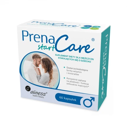Aliness PrenaCare® START dla mężczyzn starających się o dziecko  60vkaps.