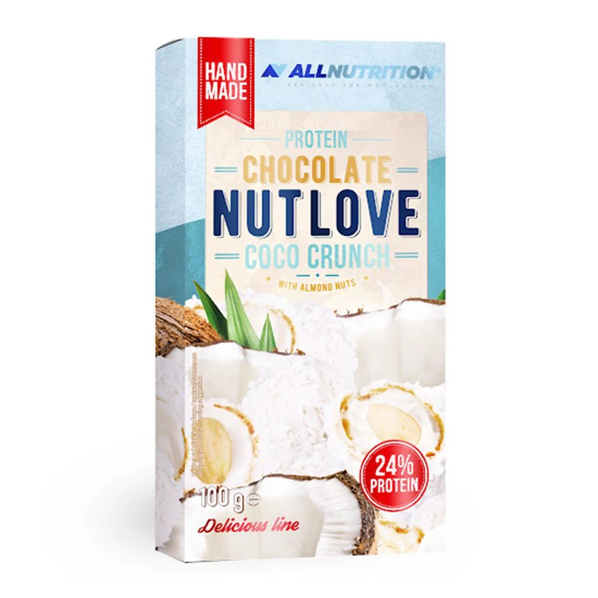AllNutrition Protein Chocolate NUTLOVE COCO - 100g Fit czekolada kokosowa bez cukru