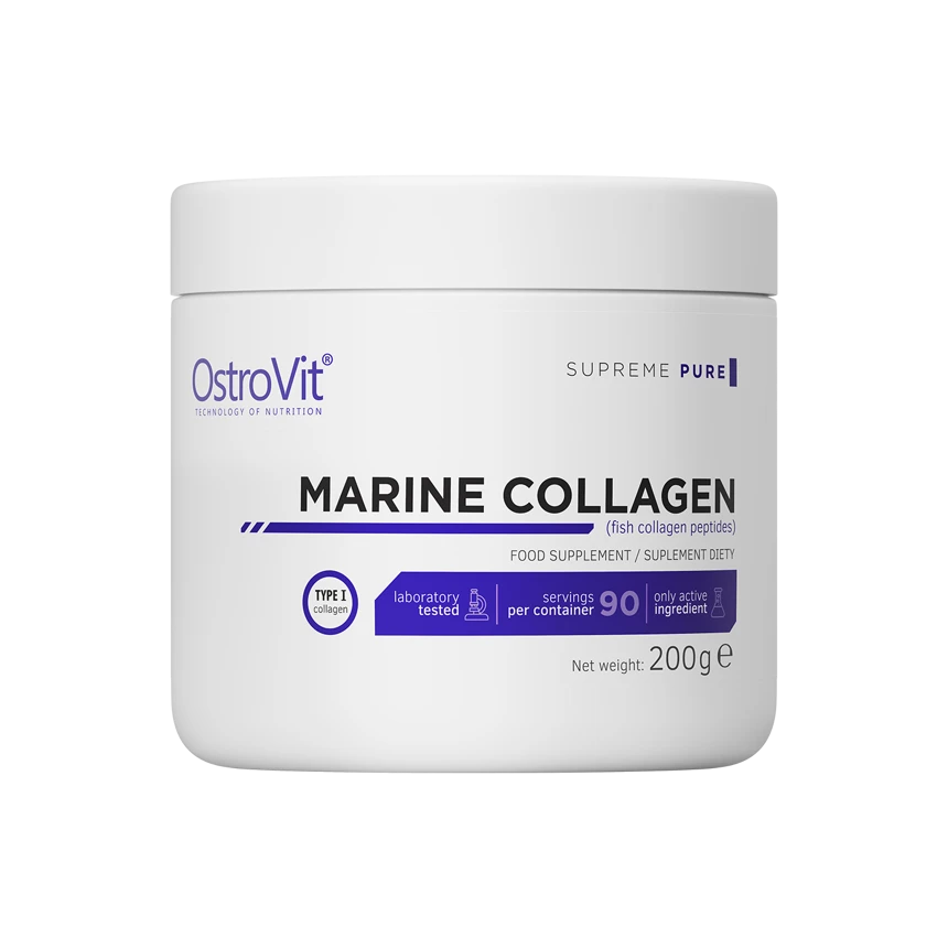 OstroVit Marine Collagen 200g Kolagen Morski Stawy Kości