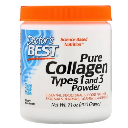 Doctor's Best Pure Collagen Types 1 and 3 200g Kolagen