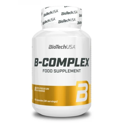 BioTech Vitamin B-Complex 60kaps. Kompleks Witaminy B