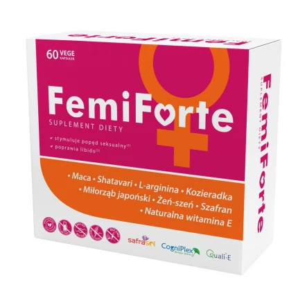 Aliness FemiForte dla kobiet 60vkaps. PMS