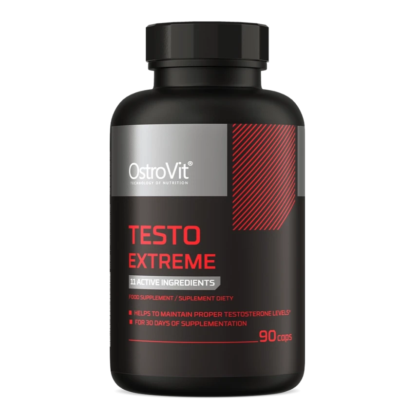 OstroVit Testo Extreme 90 kaps. Booster testosteronu