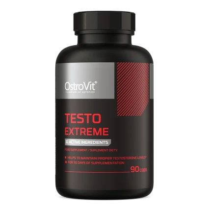 OstroVit Testo Extreme 90 kaps. Booster testosteronu