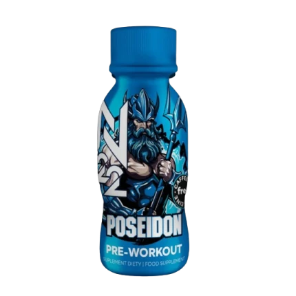 Nutrition22 Poseidon Pre-Workout Shot 100ml Shot Przedtreningowy Pompa Mięśniowa