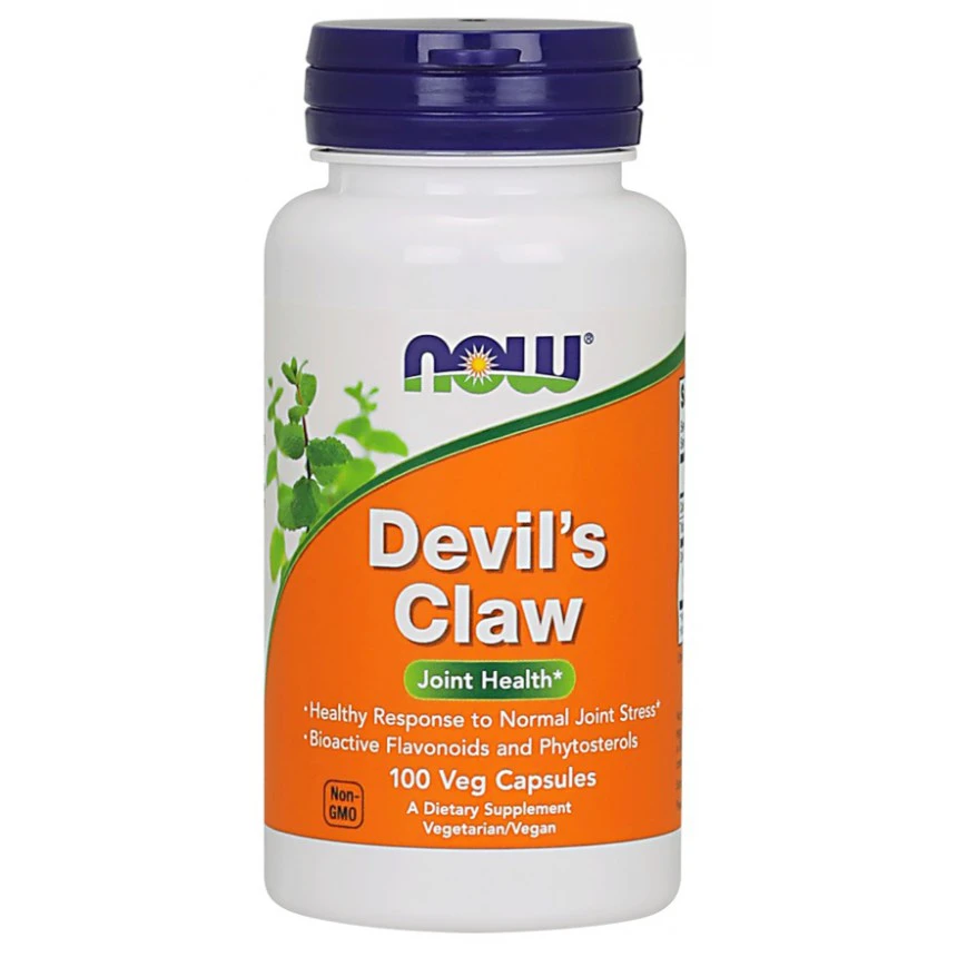 NOW Foods Devil's Claw 100vkaps. Diabelski pazur Zdrowe Stawy