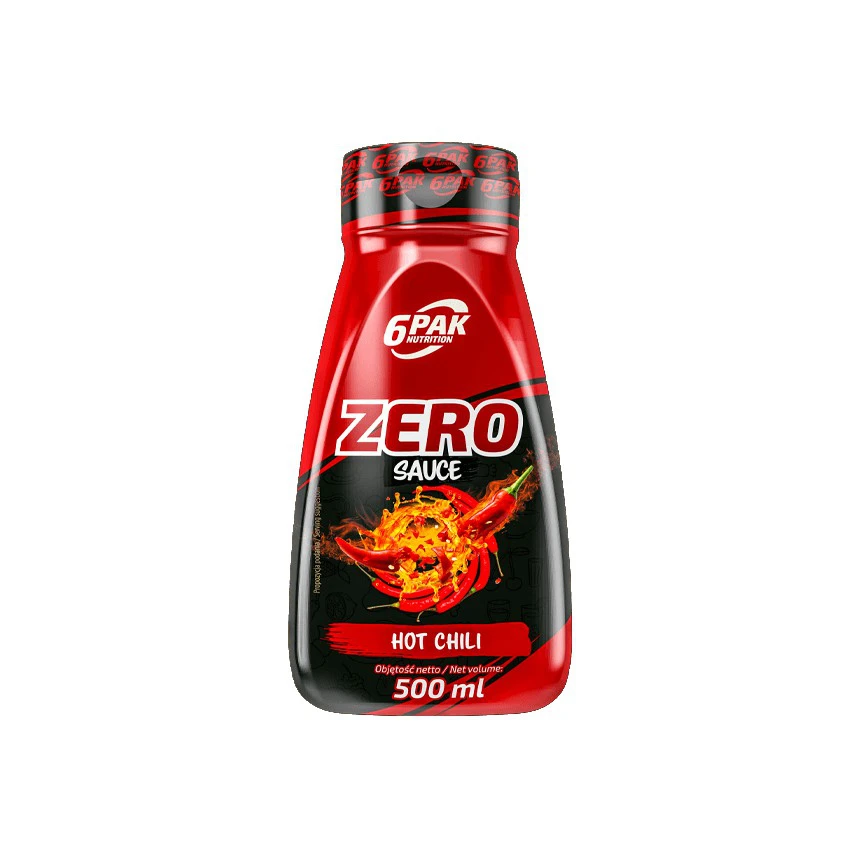 6PAK Sauce ZERO 500ml - Hot Chili