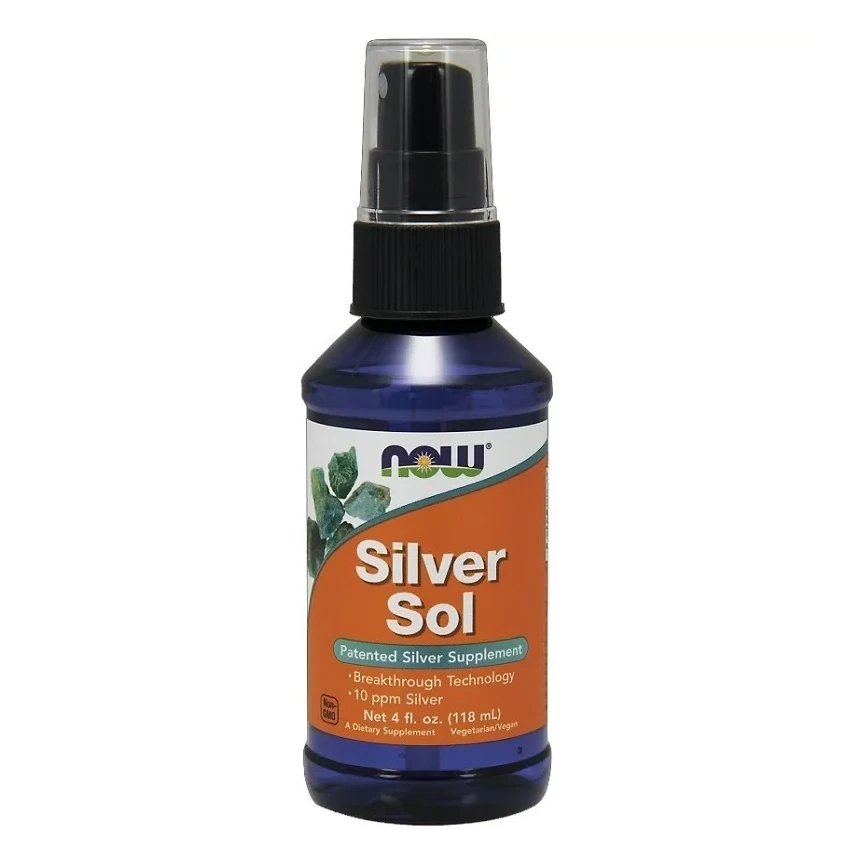 NOW Foods Silver Sol 118ml Srebro Koloidalne