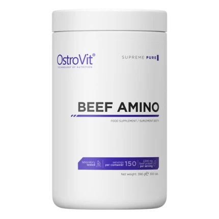 OstroVit Supreme Pure Beef Amino - 300tabs. Aminokwasy wołowe