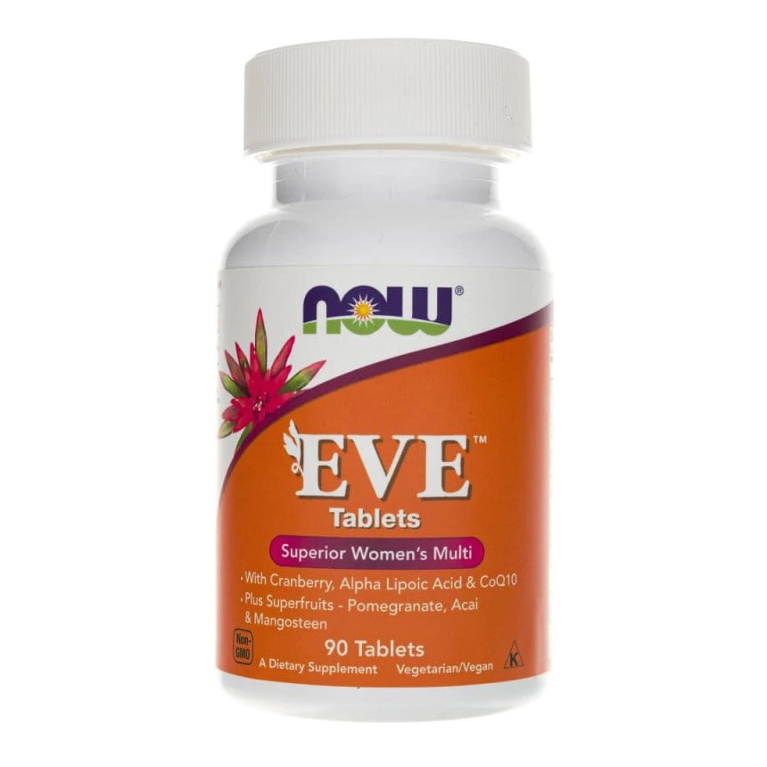 NOW EVE Women's Multiple Vitamin 90tabl. Kompleks witamin dla Kobiet