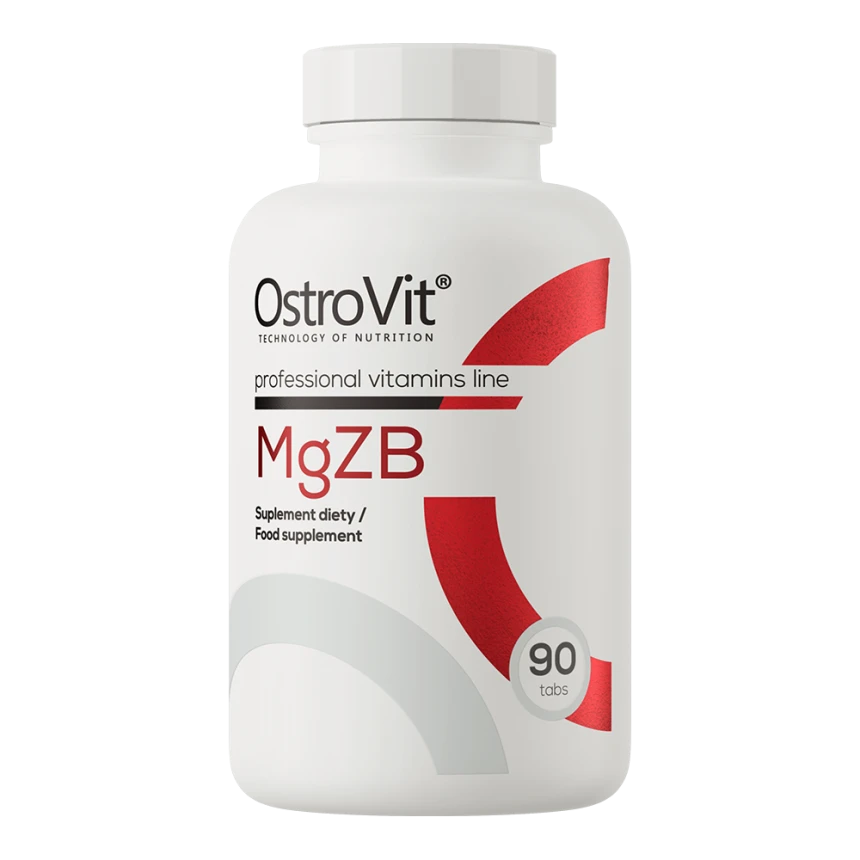 OstroVit MgZB 90tab. Magnez Cynk  Witamina B6