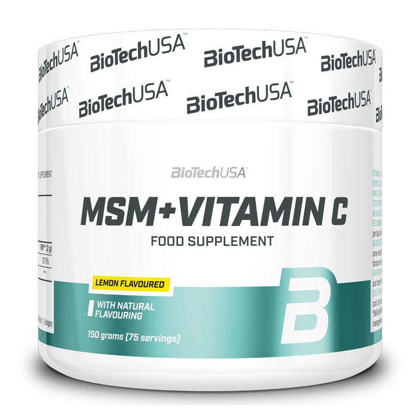 BioTech MSM + Vitamin C 150g Stawy Kości