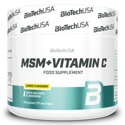 BioTech MSM + Vitamin C 150g Stawy Kości