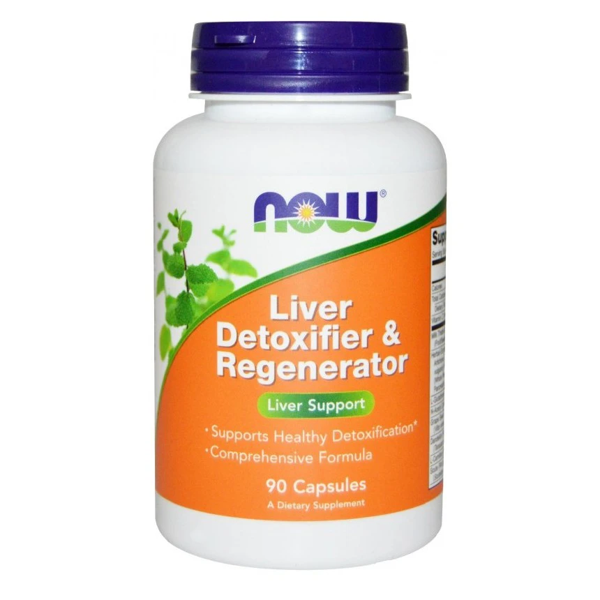 NOW Liver Detoxifiers regenerator - 90kap