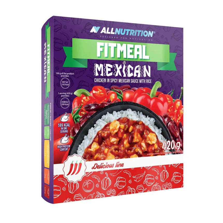 AllNutrition FITMEAL 420g - Mexican Gotowy fit posiłek