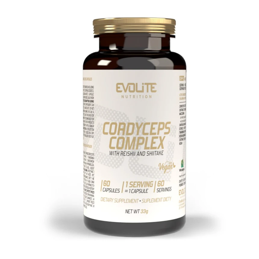 Evolite Cordyceps Complex 60kaps. Odporność