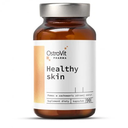 OstroVit Pharma Healthy Skin - 90kaps. Włosy i Paznokcie