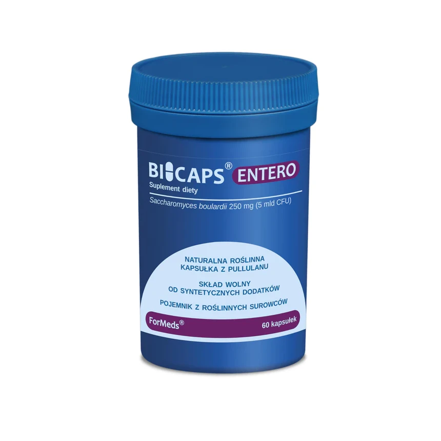 ForMeds Bicaps Entero 60kaps. Probiotyk Saccharomyces boulardii