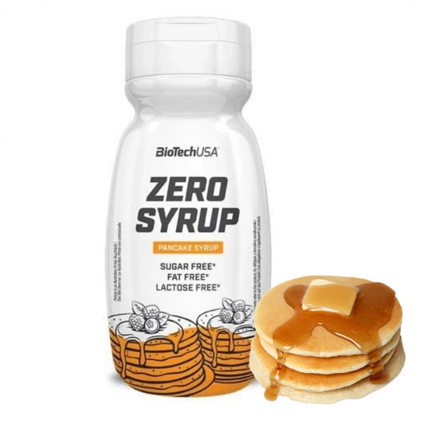 BioTech Zero Syrup 320ml - Pancake