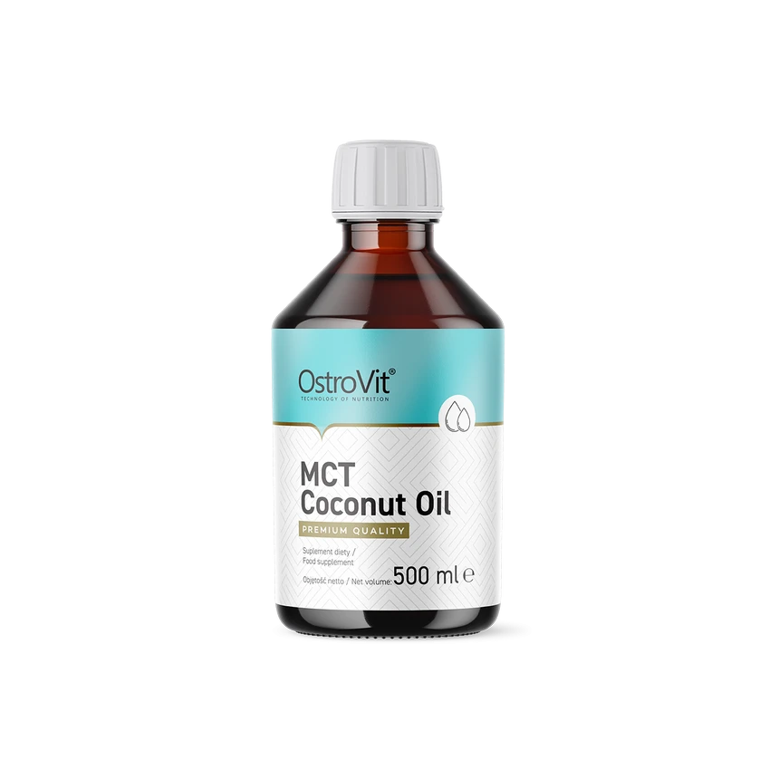 OstroVit MCT Coconut Oil 500ml Olej Kokosowy Średniołańcuchowe Kwasy Tłuszczowe
