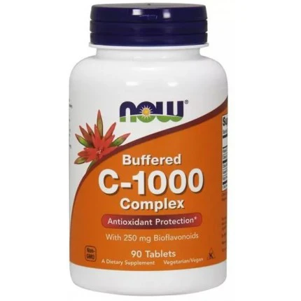 NOW Vitamin C-1000 Complex Buffered - 90tab.