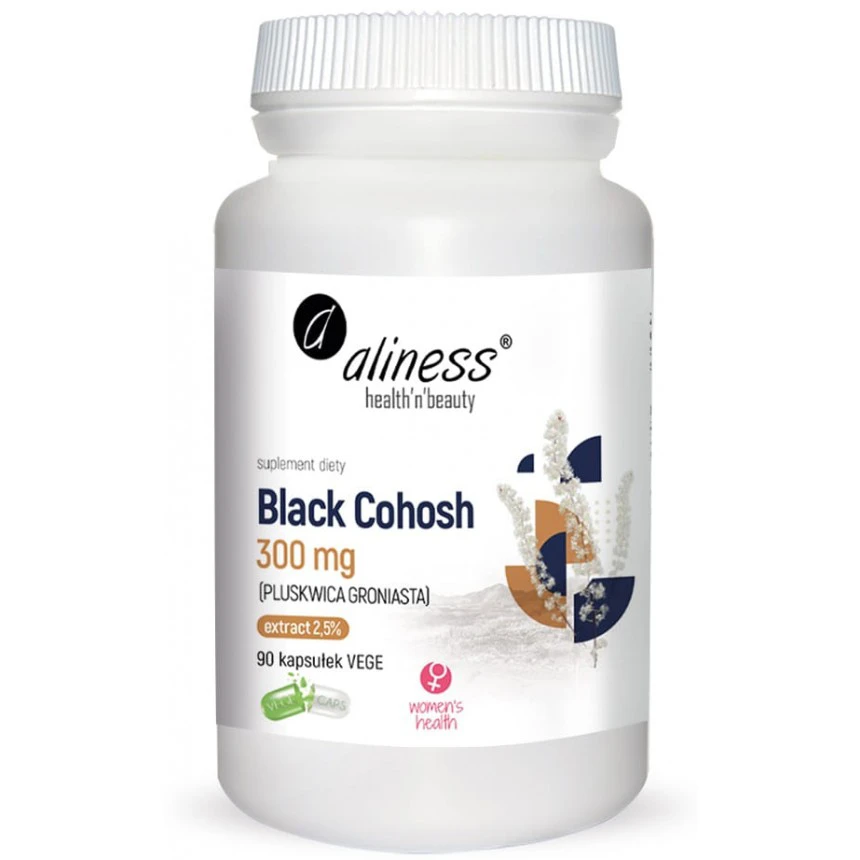 Aliness Black Cohosh 300mg 90vkaps.