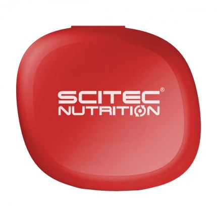 Scitec Pill Box Red - Pudełko na kapsułki