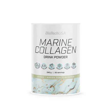 BioTech Marine Collagen 240g Kolagen Rybi Stawy Kości