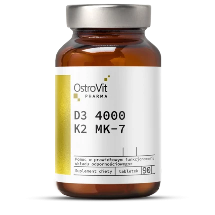 OstroVit Pharma D3 4000 + K2 MK-7 90tab.