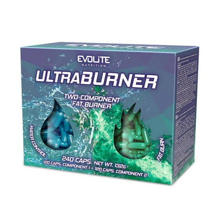Evolite Ultra Burner 120kaps. Spalacz Tłuszczu Diuretyk Termogenik
