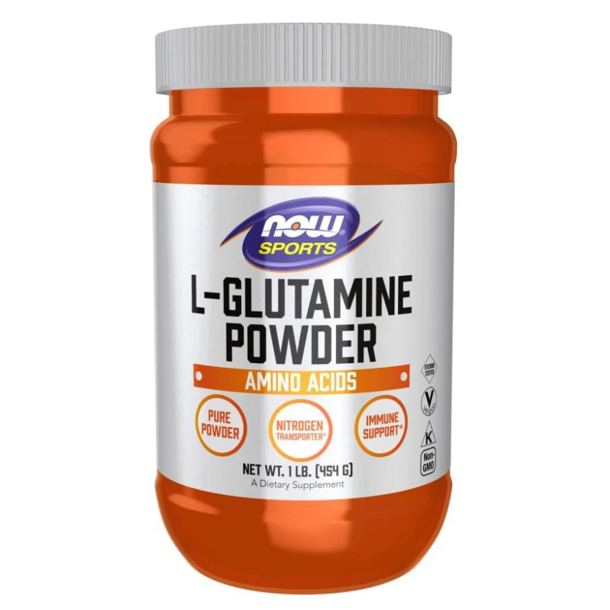 Now Foods L-Glutamine Powder 454g L-glutamina