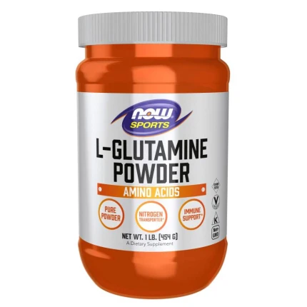 Now Foods L-Glutamine Powder 454g L-glutamina