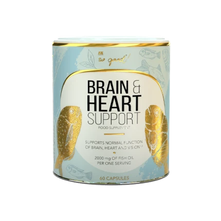 FA So Good Brain & Heart Support 60kaps. Kwasy EPA i DHA