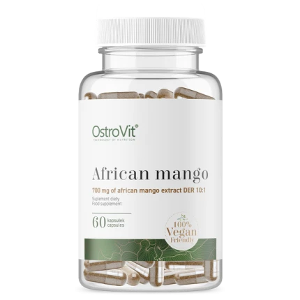 OstroVit African Mango 700mg 60vcaps. Spalacz Tłuszczu