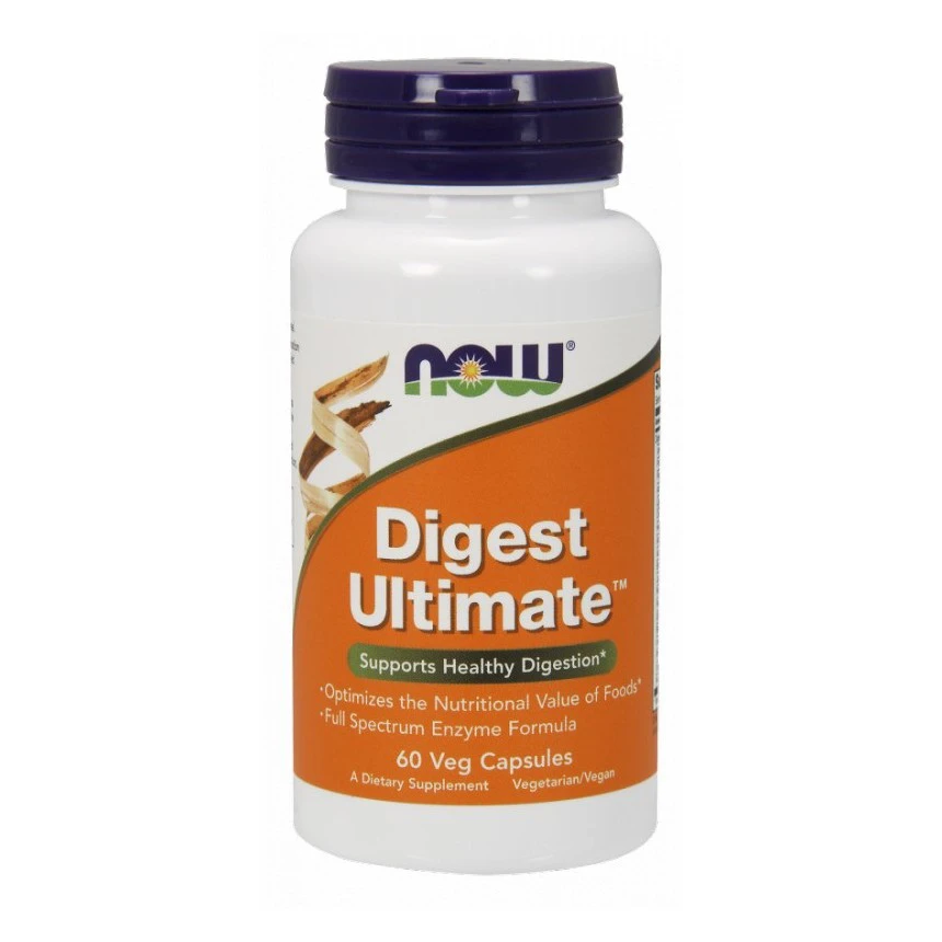 NOW Digest Ultimate - 60 caps. Enzymy amylaza