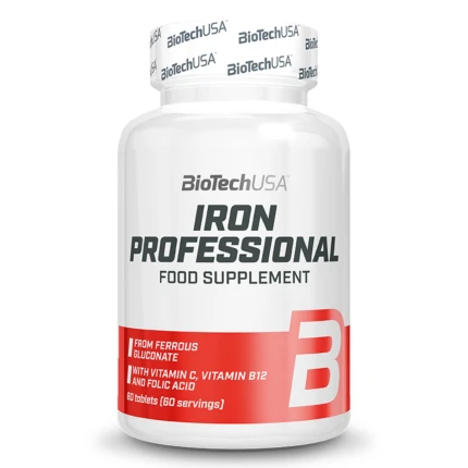 BioTech Iron Professional 60tabl. Żelazo