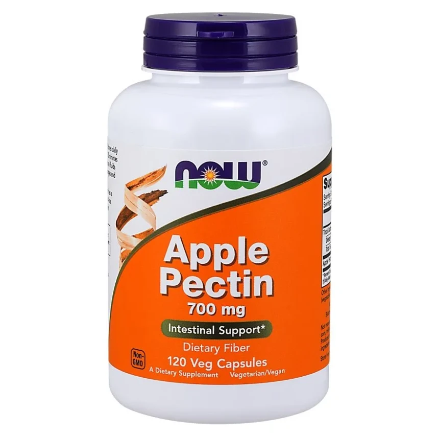 Now Foods Apple Pectin 700mg 120vkaps. Pektyna Jabłkowa