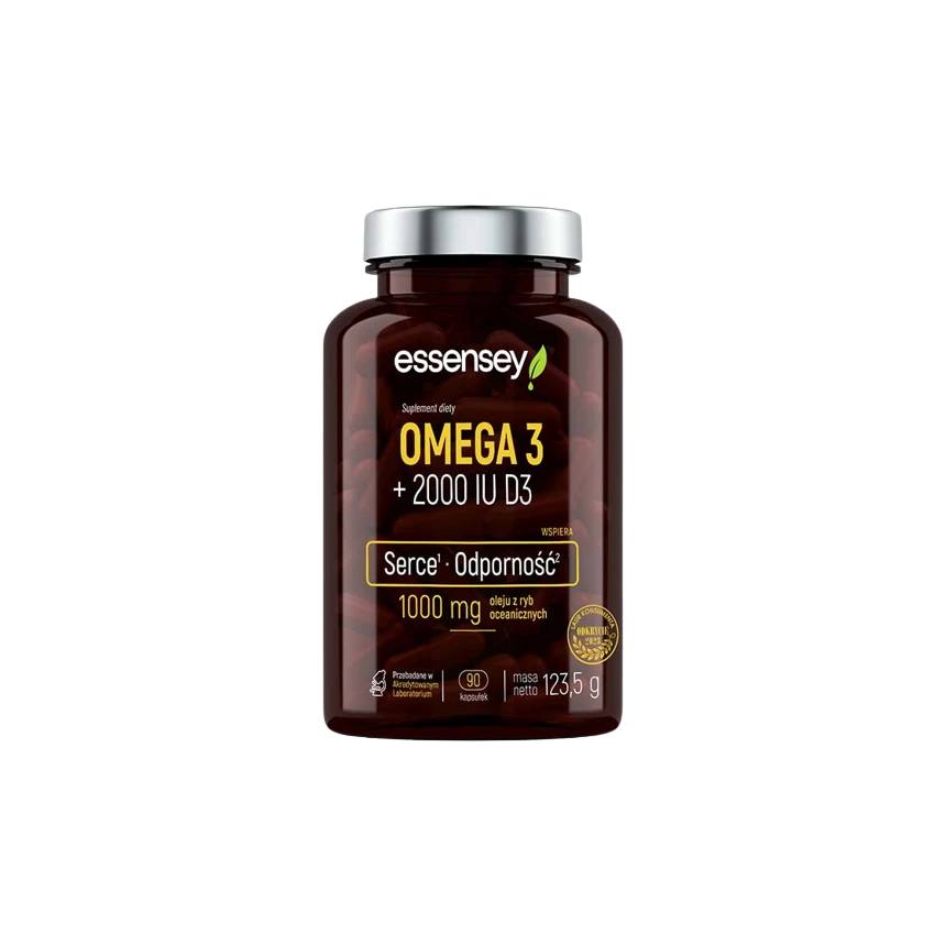 Essensey Omega + D3 2000 Serce Odporność
