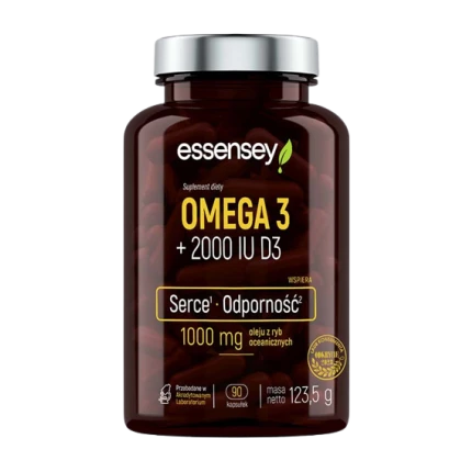 Essensey Omega + D3 2000 Serce Odporność