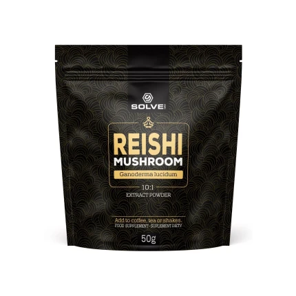 Solve Labs Reishi 10:1 Powder 50g Lakownica Żółtawa