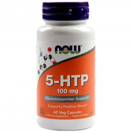 NOW 5-HTP 100mg - 60vcaps.