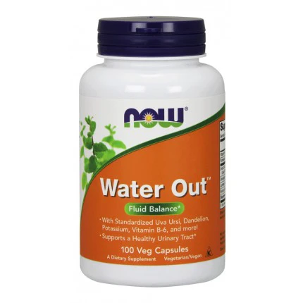 NOW Foods Water - Out 100vkaps. Diuretyk Eliminacja wody z organizmu