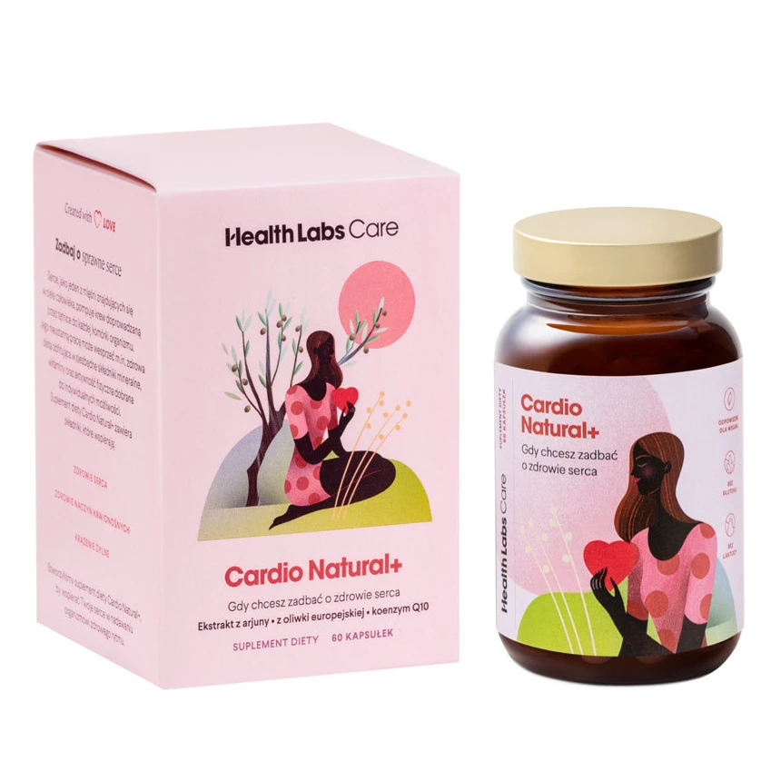 Health Labs Cardio Natural+ 60kaps. Zdrowe Serce