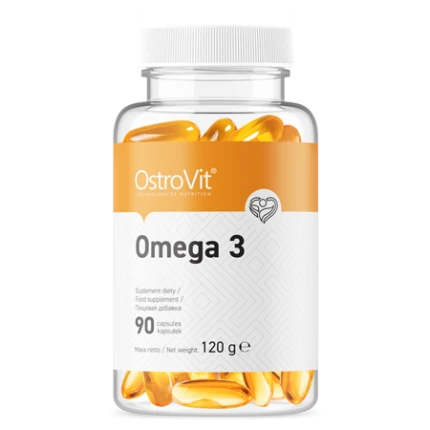 OstroVit Omega3 - 90kaps. KWASY TŁUSZCZOWE EPA DHA