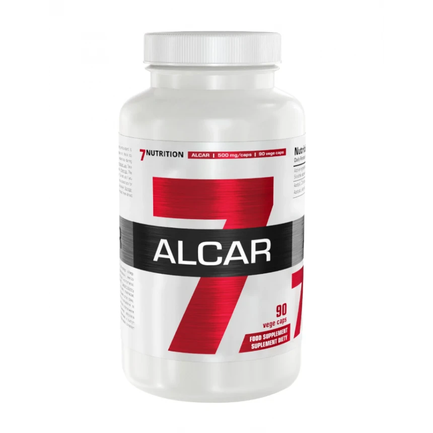 7Nutrition ALCAR Acethyl L-Carnitine 500mg 90vkaps.