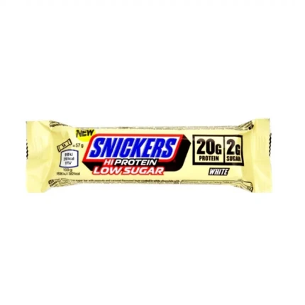 Snickers Hi Protein Bar Low Sugar White 57g Baton Białkowy