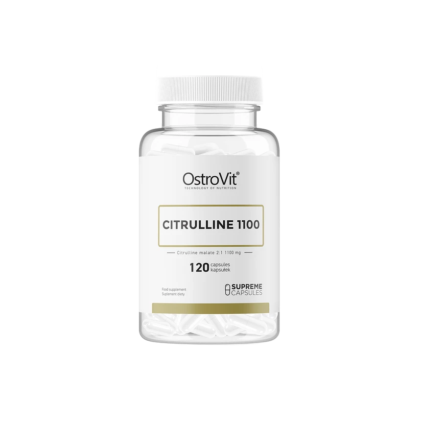 OstroVit Citrulline 1100mg 120kaps. Cytrulina Wydolność Wytrzymałość