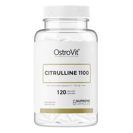 OstroVit Citrulline 1100mg 120kaps. Cytrulina Wydolność Wytrzymałość